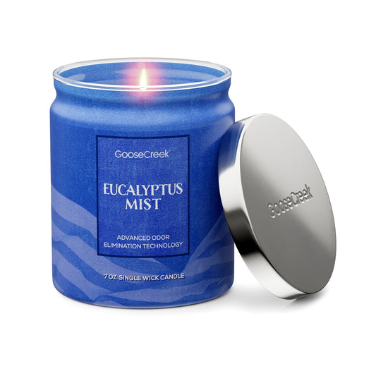 Eucalyptus Mist Odor Eliminating 7oz Single Wick Candle
