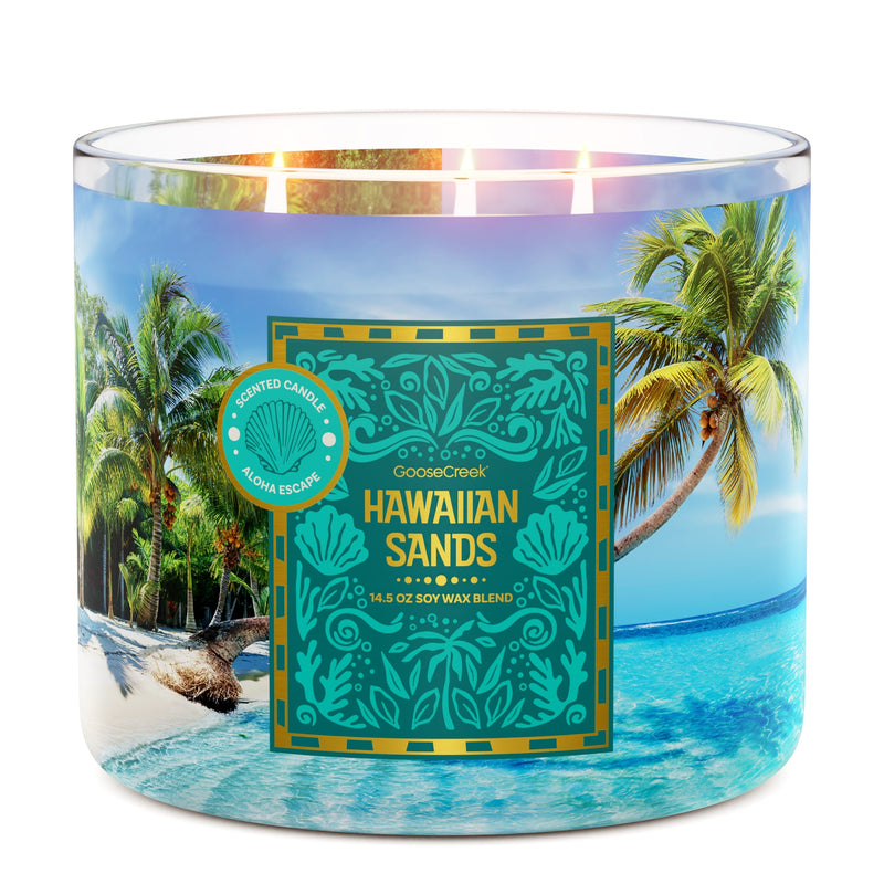 Hawaiian Sands 3-Wick Candle (S598F)