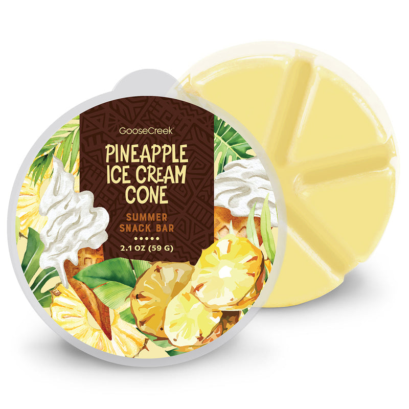 Pineapple Ice Cream Cone Wax Melt (S53K2)